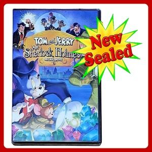 Tom and Jerry Meet Sherlock Holmes Warner Bros DVD Kids Mystery NEW 883929100910